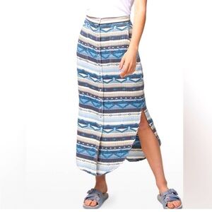 Kavu Blue Trial skirt